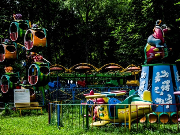 Центральный парк аттракционов в Костроме - Отдых в парке Ленина Кострома