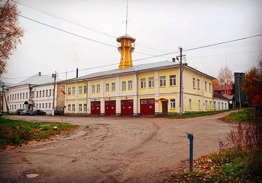 Музей Пожарная каланча в Галиче - Памятники архитектуры Костромы и области