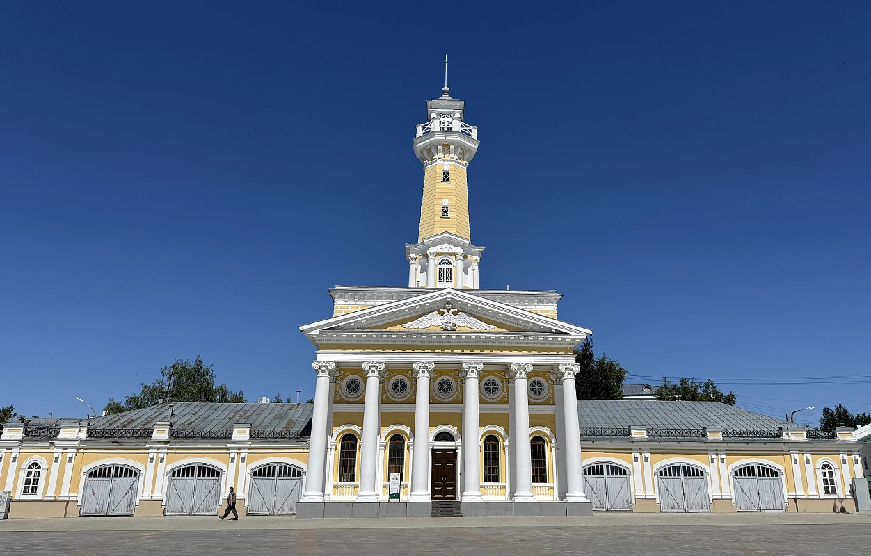 Музей Пожарная каланча в Костроме - Памятники архитектуры Костромы и области