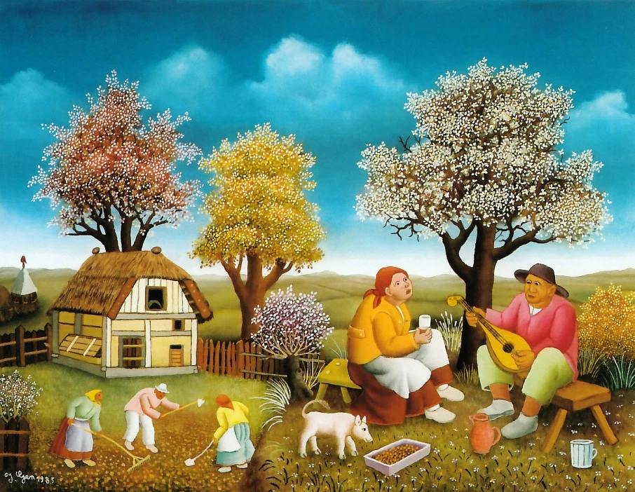 Выставка "Чудо хорватского наива" - Мероприятия в Костроме и области - Афиша Кострома