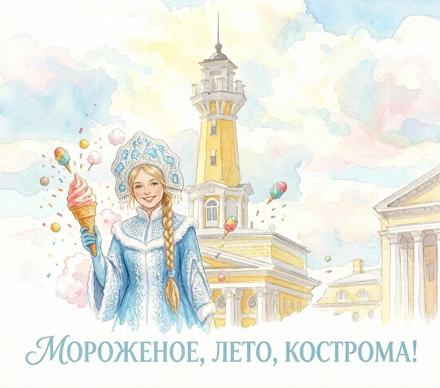 Фестиваль «Мороженое, лето, Кострома!»